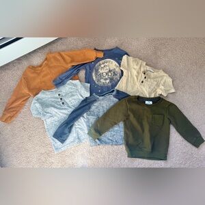 Set of 6 2T Boys' Shirt Lot